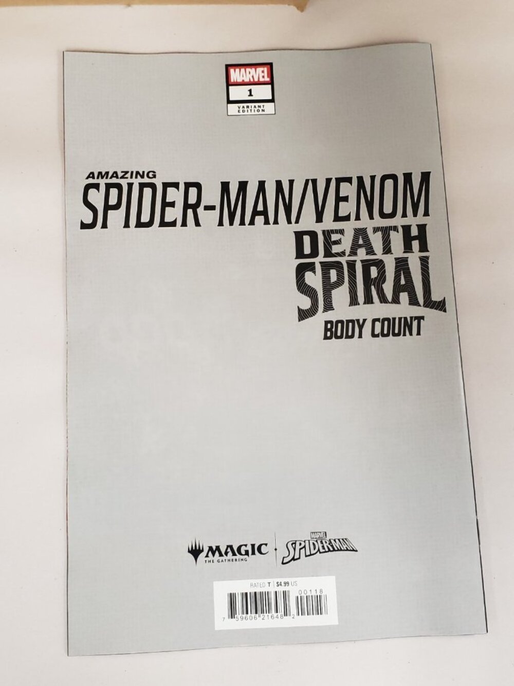 Spider-Man/Venom Death Spiral Body Count #1 Lucio Parrillo 1:50 Virgin Incentive - Picture 9 of 9